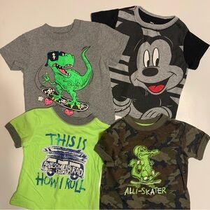 Garanmals, Disney- Mickey Mouse Club House, Arizona. 4 Boys Bundle Lot Size 12M